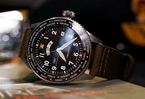 iwc timezoner spitfire|Dispatches The IWC Silver Spitfire Embarks On 'The Longest.